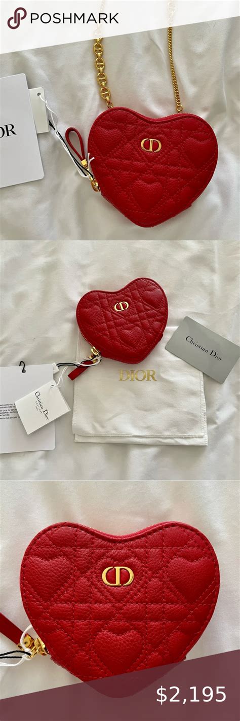 dior heart shape bag|dior caro heart bag review.